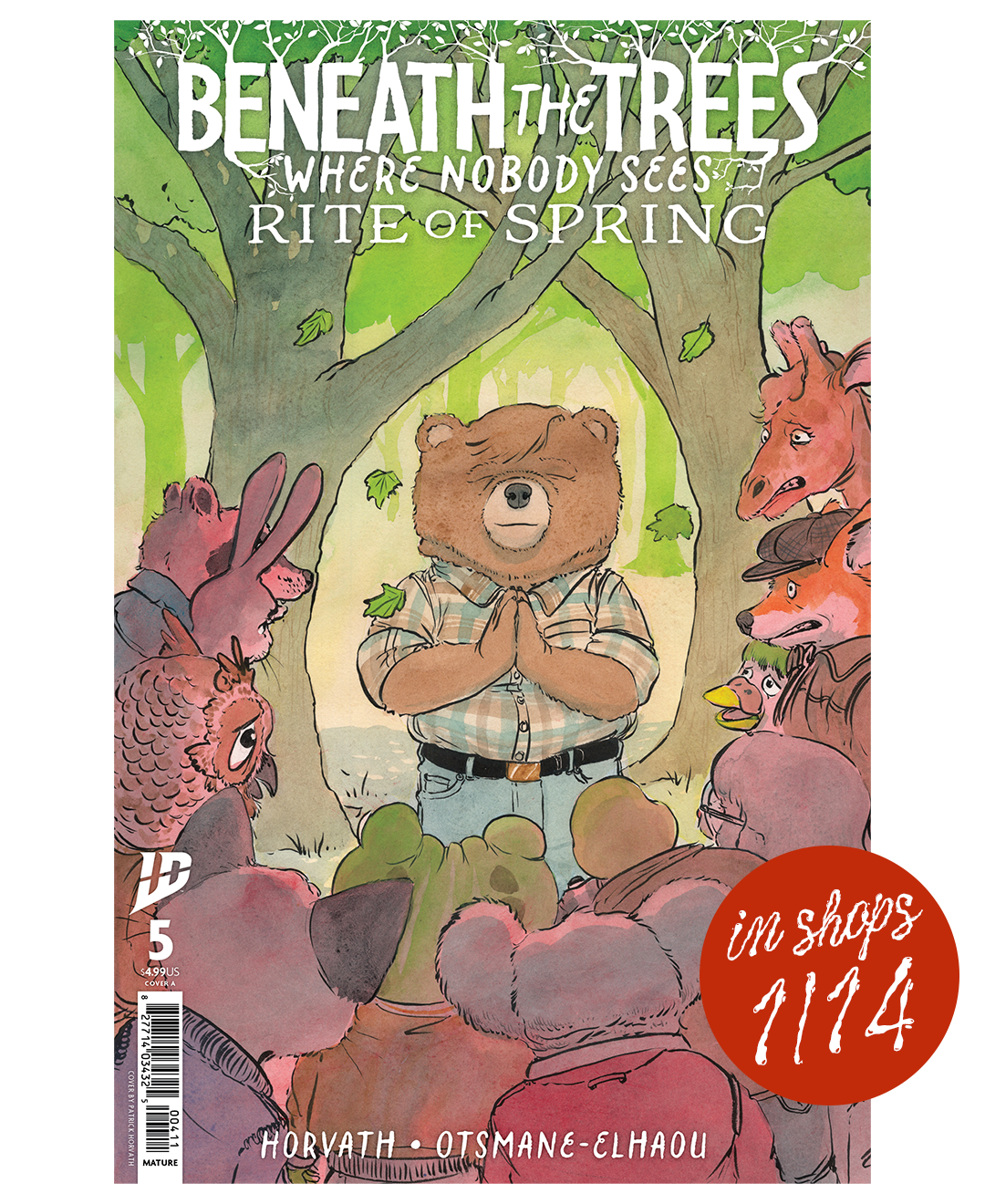 Cover for Issue 5 of Beneath the Trees Where Nobody Sees - Rite of Spring