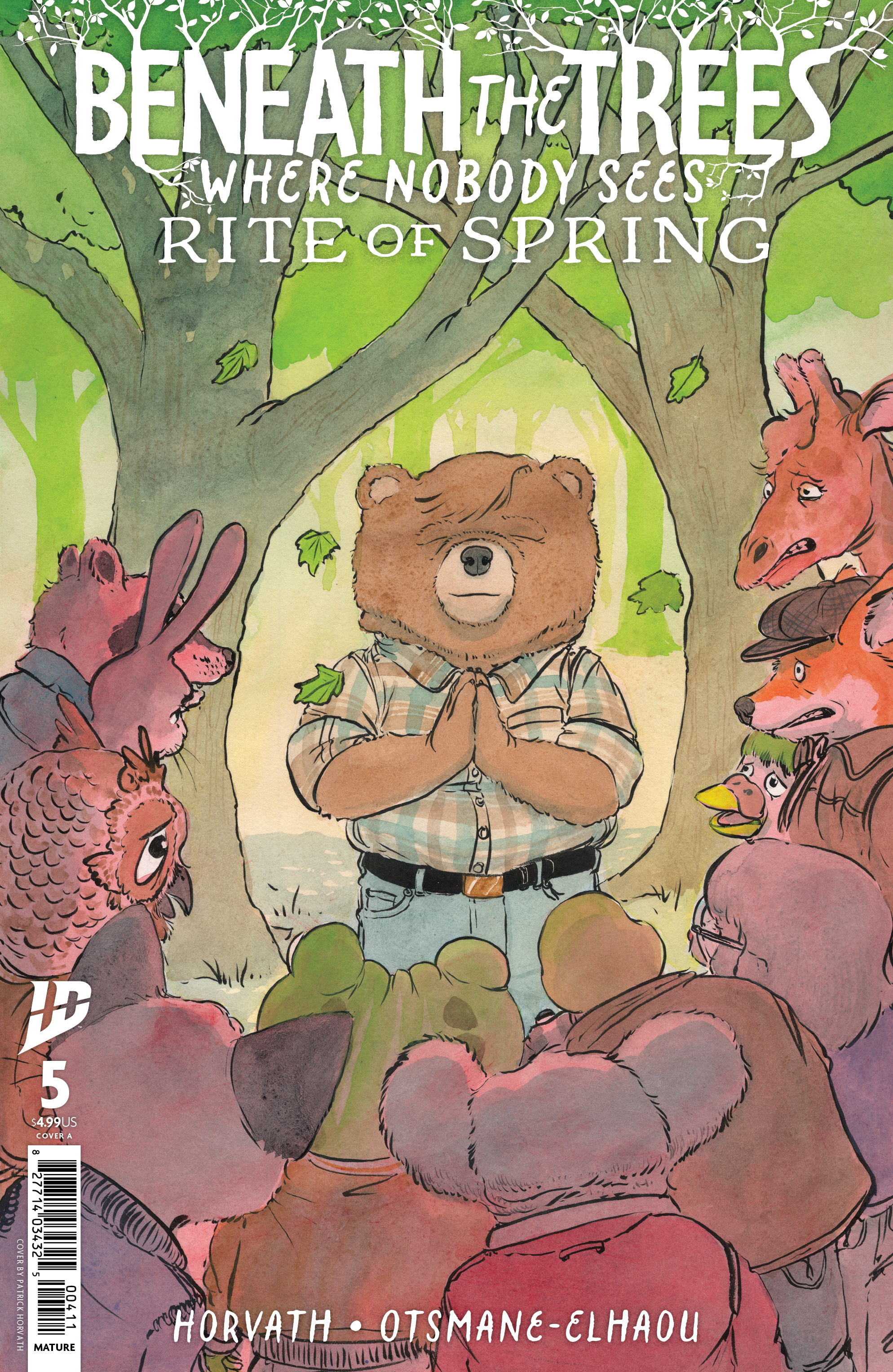Cover for Beneath The Trees Where Nobody Sees: Rite of Spring Issue 05