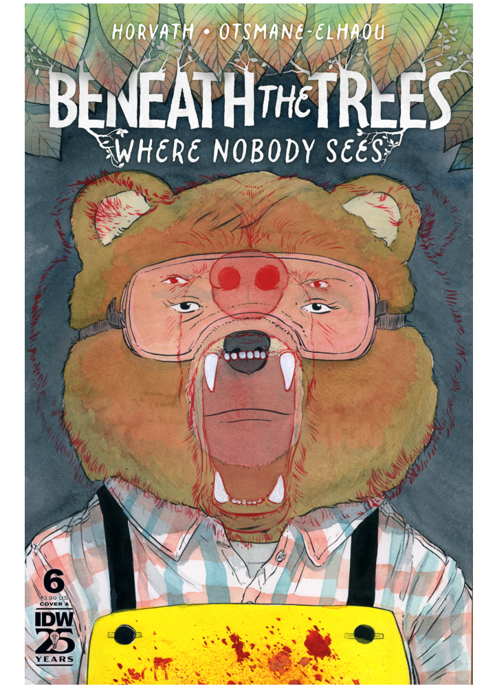 Cover for issue 6 of Beneath the Trees Where Nobody Sees
